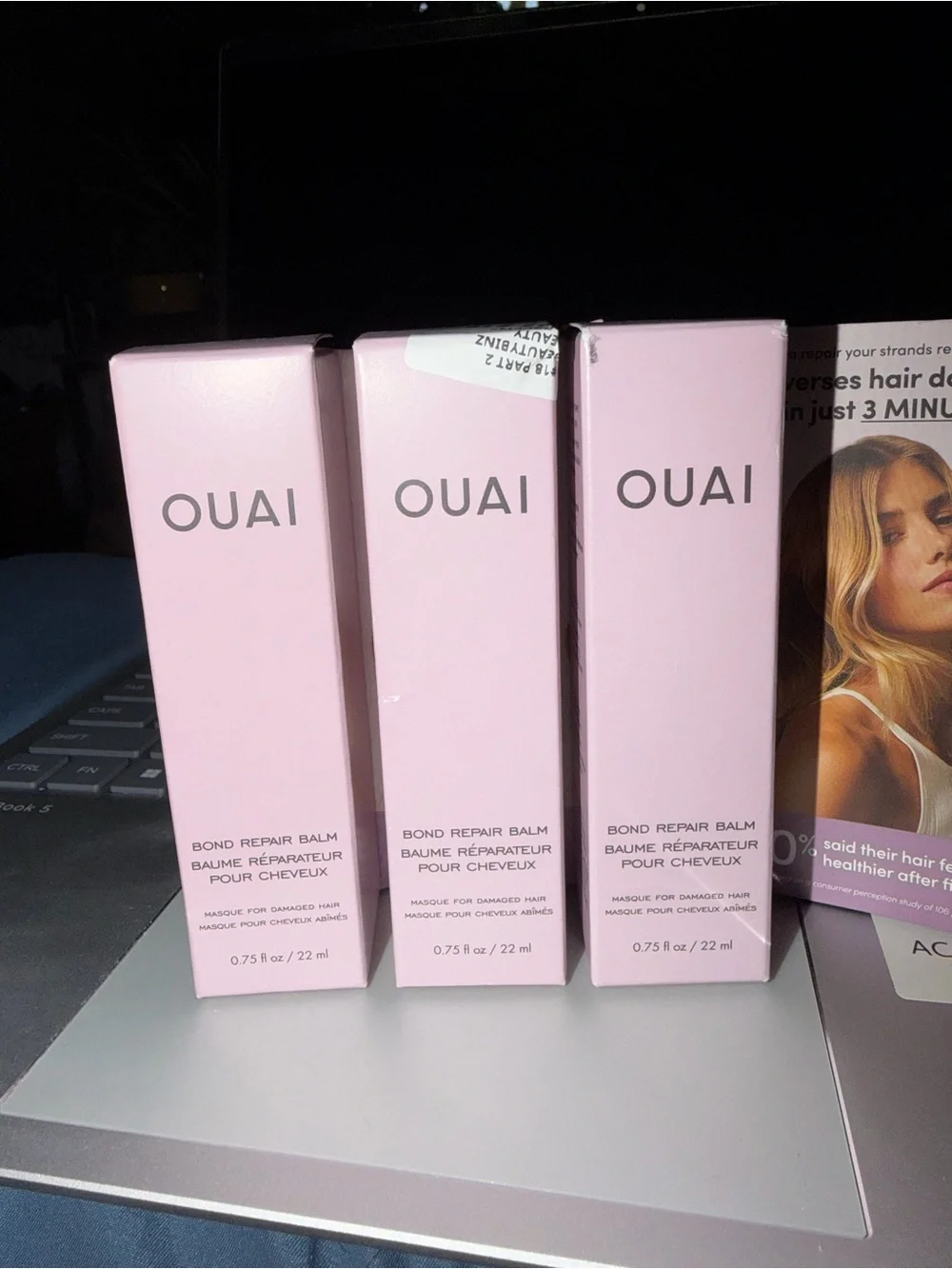 Bundle of 3 OUAI Bond Repair Balm